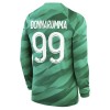 Camiseta de fútbol Portero Manga Larga Paris Saint-Germain 2023-24 Donnarumma 99 Primera Equipación - Hombre